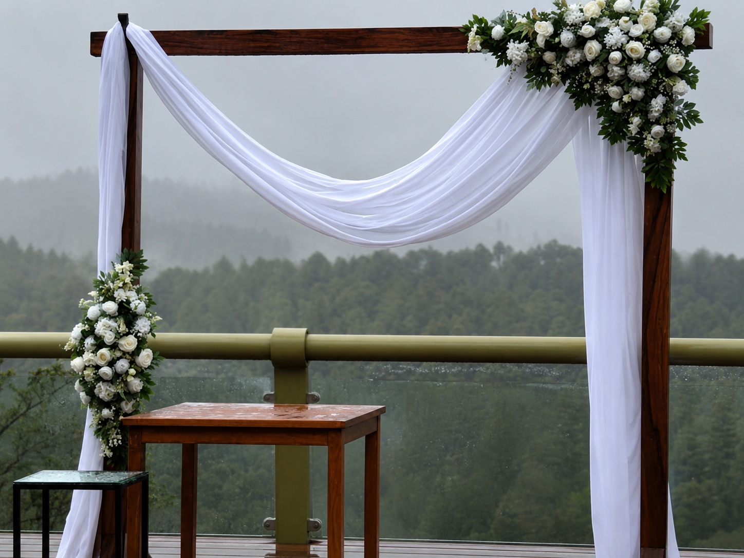 Ceremonia en el Mirador